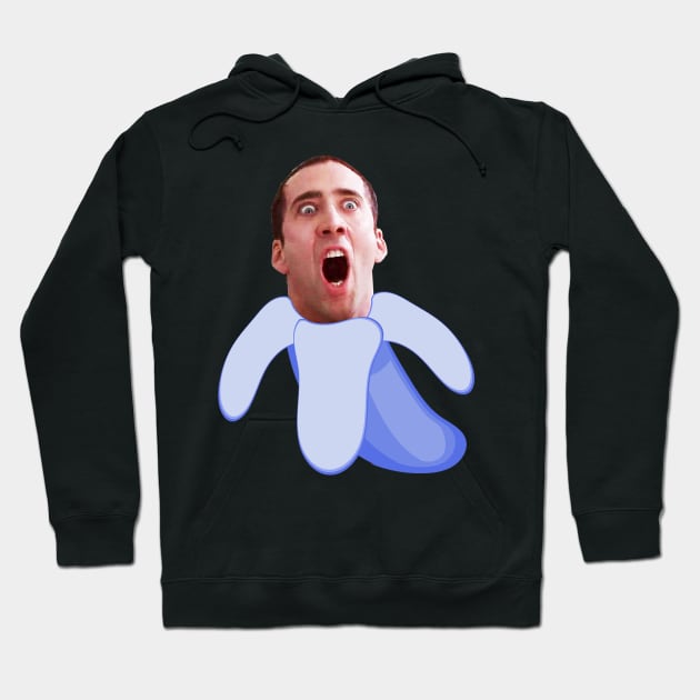 Nicholas cage banana Hoodie by YaiVargas